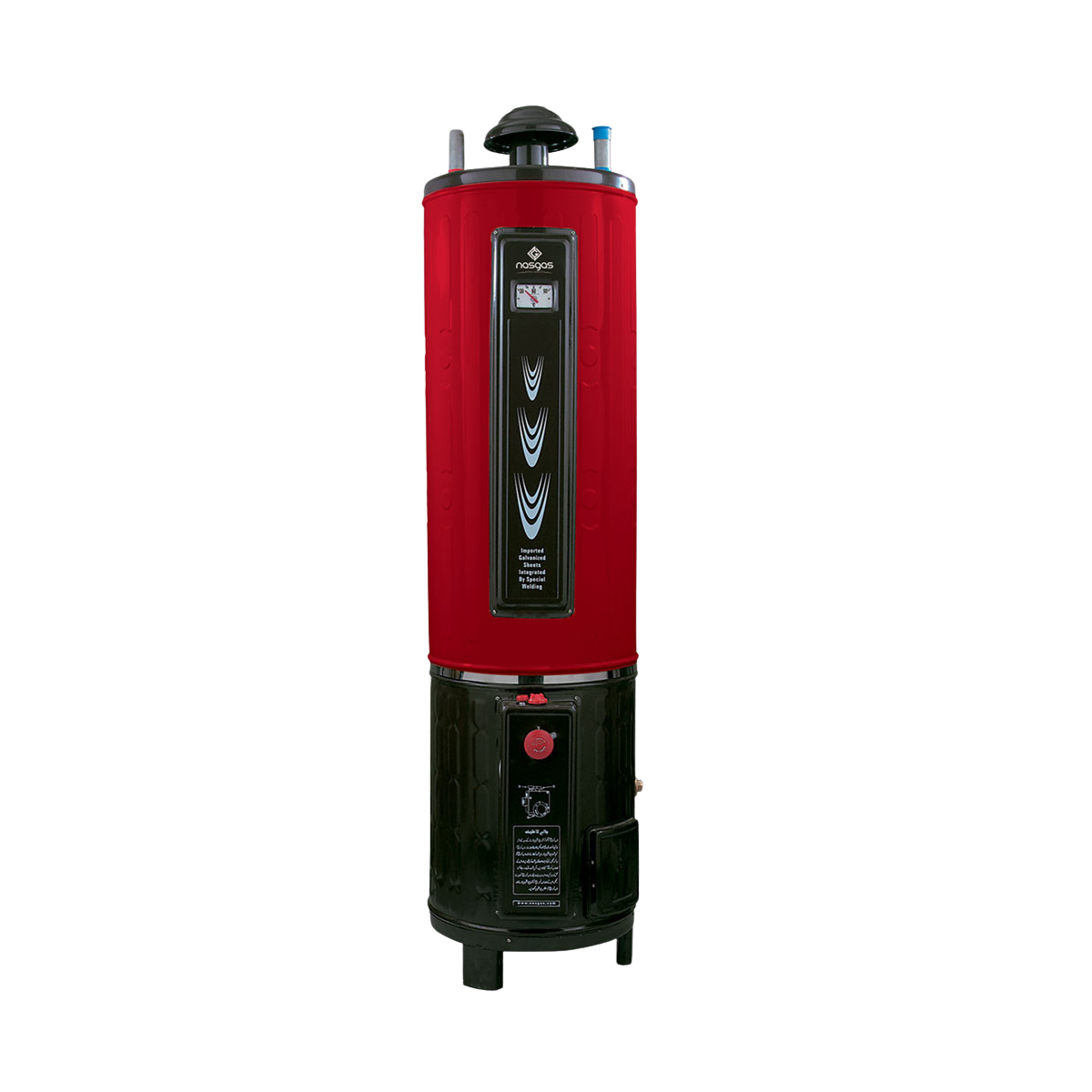 Elegant design with glass panel Flow sensor for low-pressure star-up Pulse automatic ignition LCD display Flue-blockage protection Over-heating protection Flameout protection Anti-dry burning prot (2) DG-35 Deluxe - Image 1