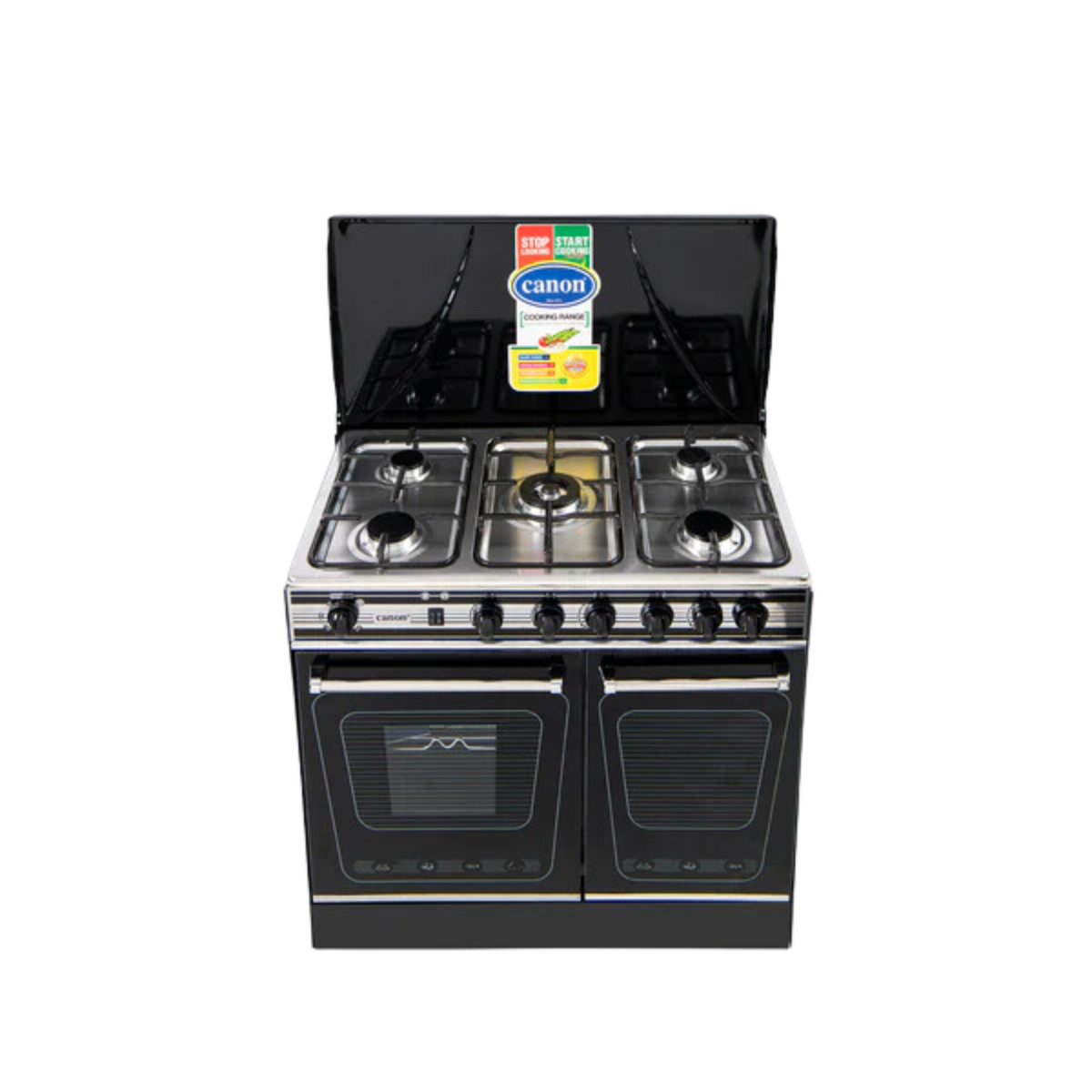 Elegant design with glass panel Flow sensor for low-pressure star-up Pulse automatic ignition LCD display Flue-blockage protection Over-heating protection Flameout protection Anti-dry burning prot (74) Canon Cabinets & Cooking Range - Image 1